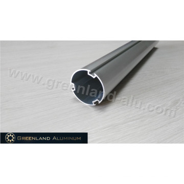 Tubo de cabeza de perfil de aluminio anodizado para persiana enrollable